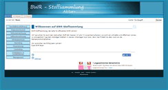 Desktop Screenshot of bwr-stoffsammlung.de